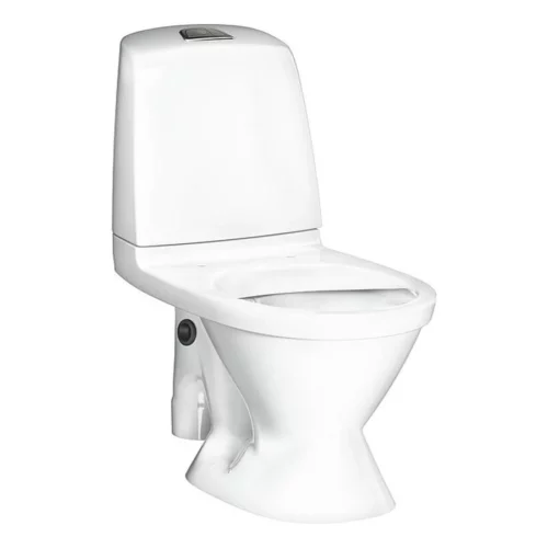 gustavsberg nautic wc med tvättmaskinsanslutning installerad i badrum